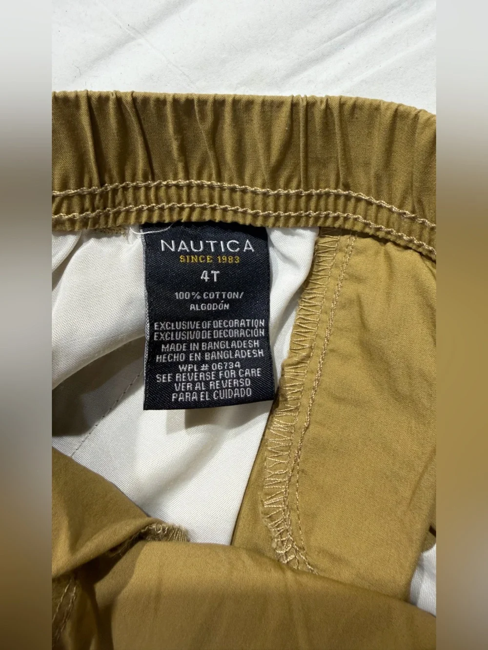 Nautica Olive Green Drawstring Men's Shorts
